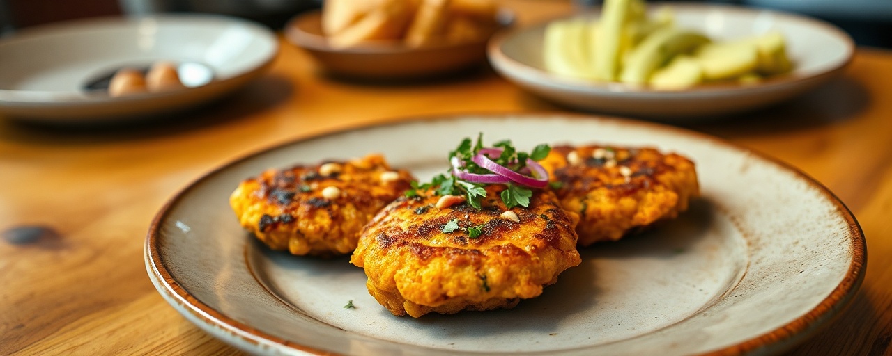 Deep-Fried Butternut and Tahini Fritters