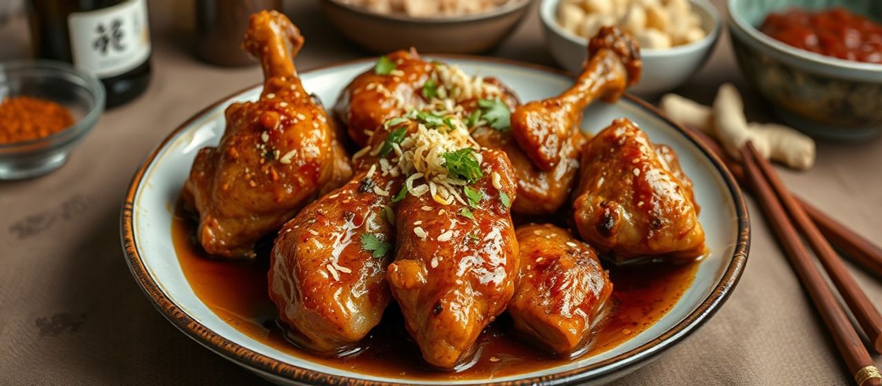 Deep-Fried Star Anise Five-Spice Chicken