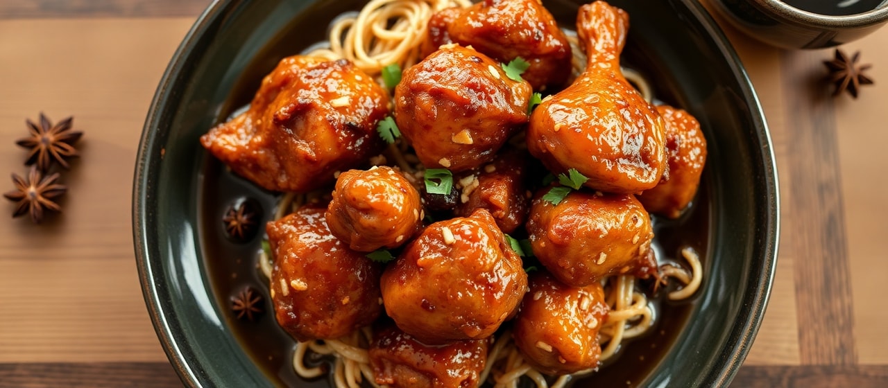 Deep-Fried Star Anise Five-Spice Chicken