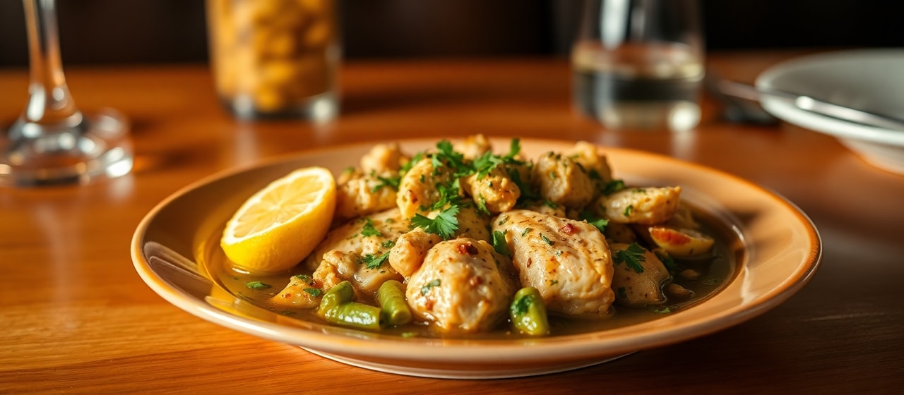 Djaj Mabroush bi Freekeh w Galangal