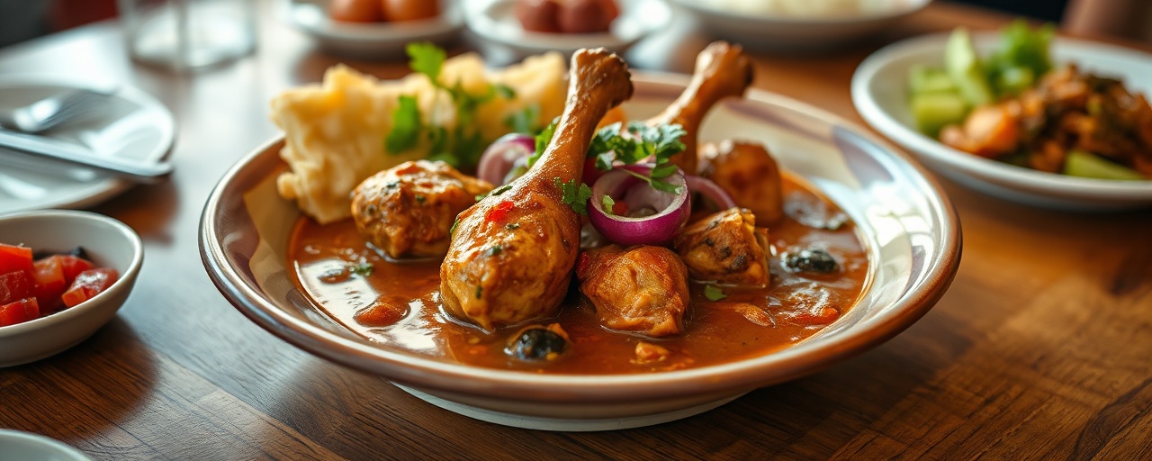 Doro Wat (Ethiopian Chicken Stew)