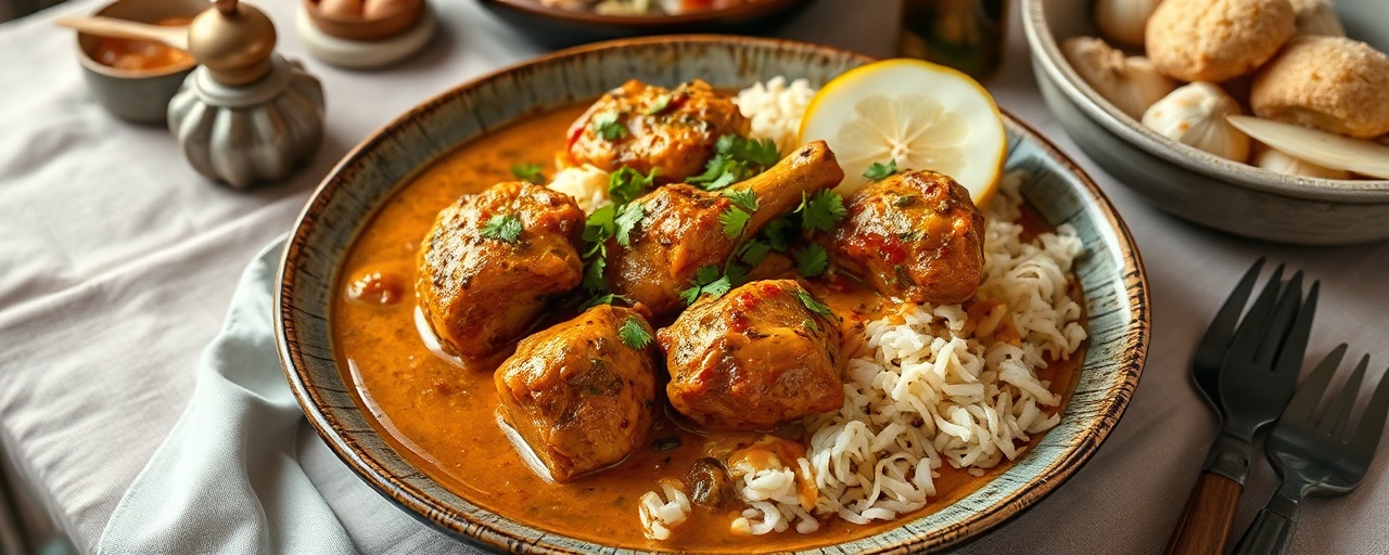 Durban Curry Chicken Bunny Chow