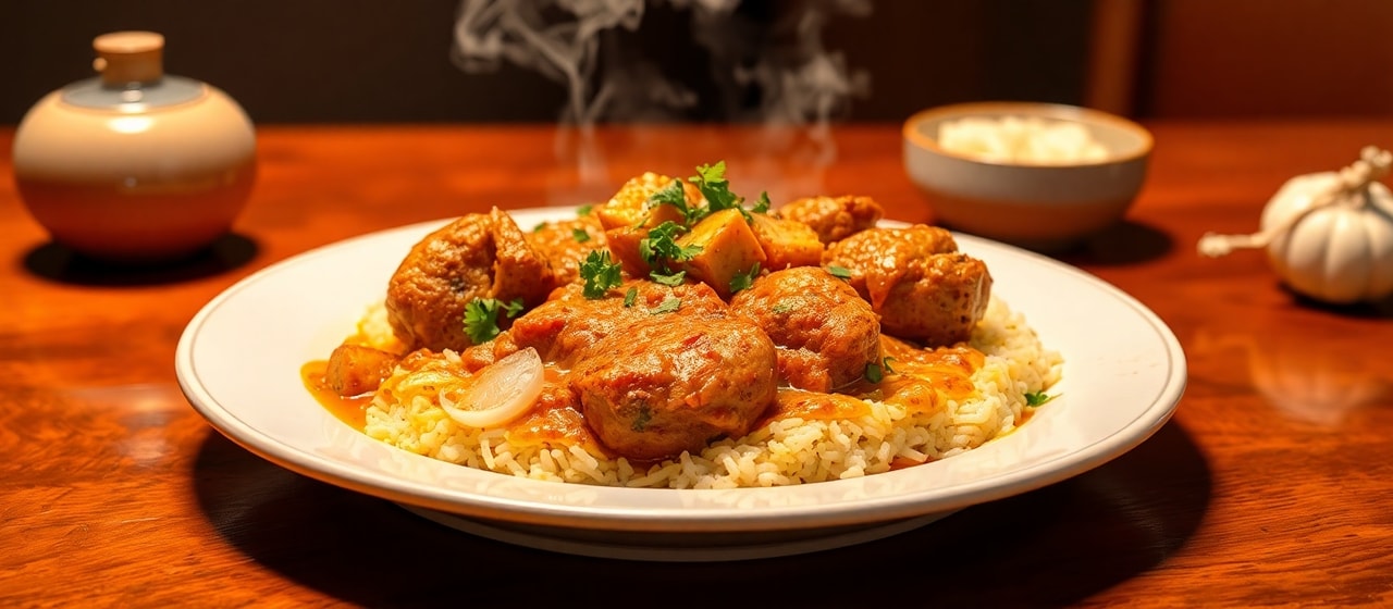 Durban Curry Chicken Bunny Chow