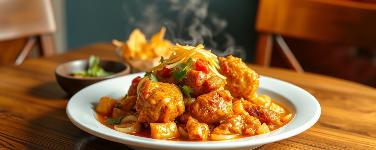 Durban Curry Chicken Bunny Chow