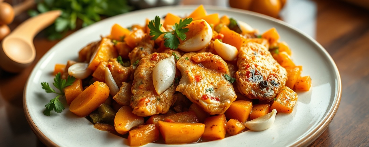 Durban Sunset Butternut Stir-fry