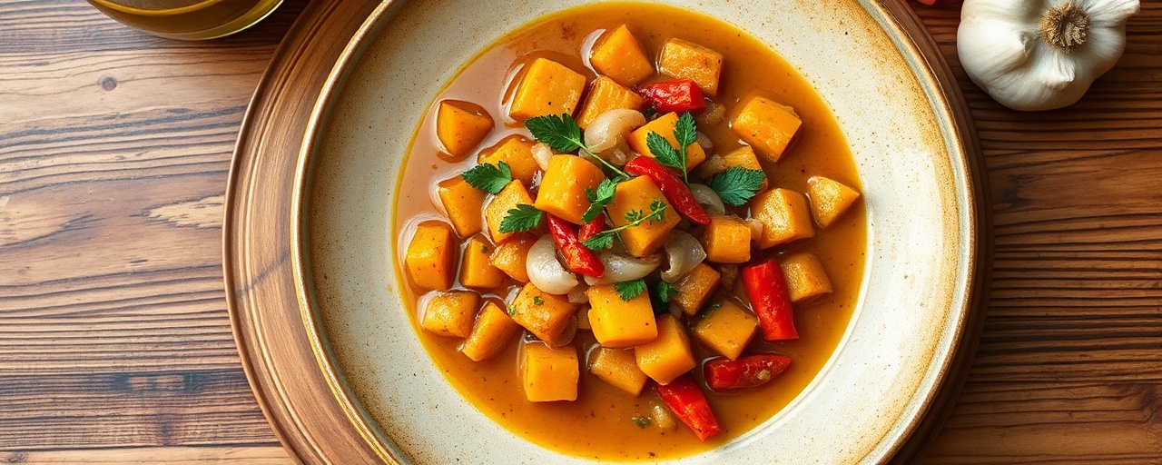 Ensopado Cremoso de Abóbora e Castanha-de-Caju