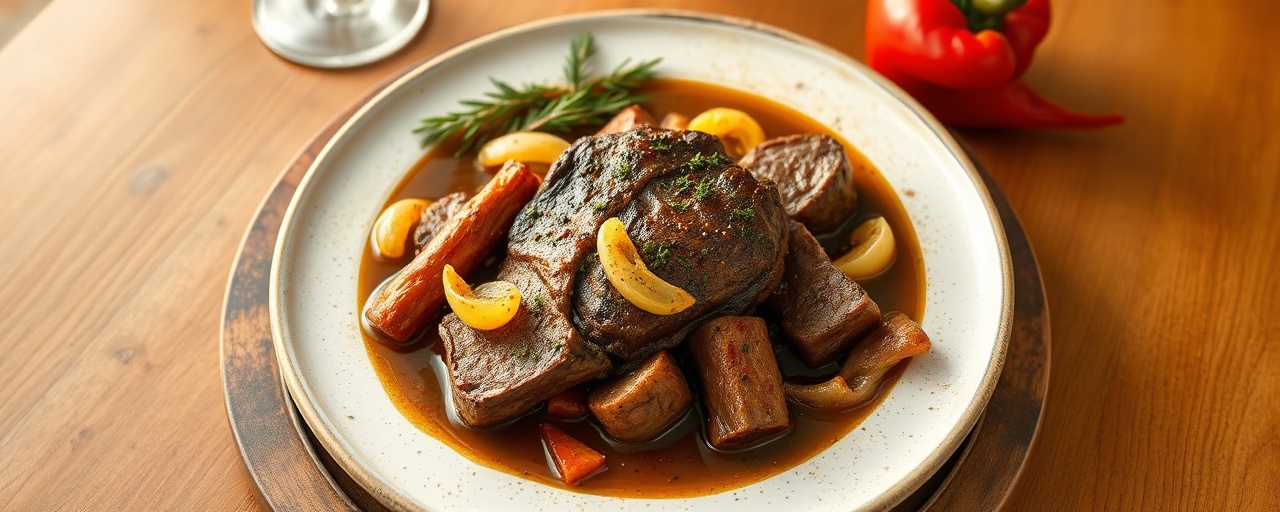 Estofado Argentino de Lomo en Olla de Barro con Coco