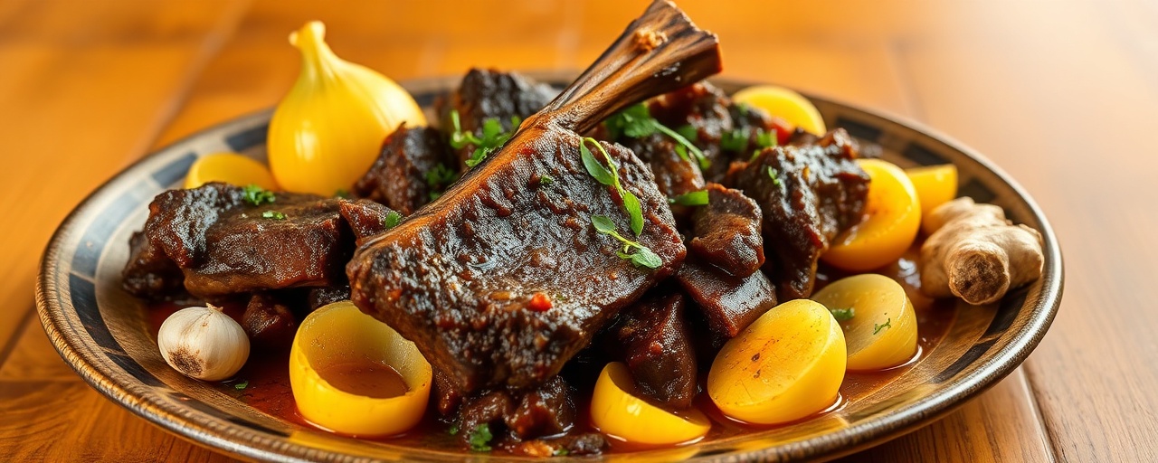 Ethiopian Berbere Braised Short Ribs