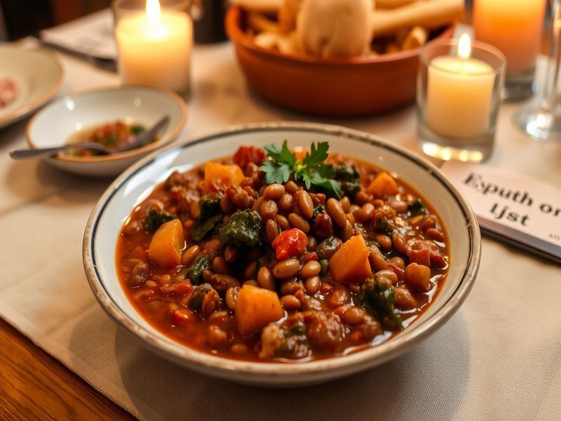 Ethiopian Misir Wot with Gomen (Spicy Red Lentil Stew with Collard Greens)
