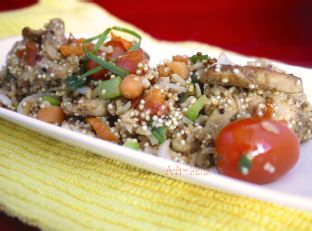 Ethiopian Spiced Chicken and Vegetable Tibs
