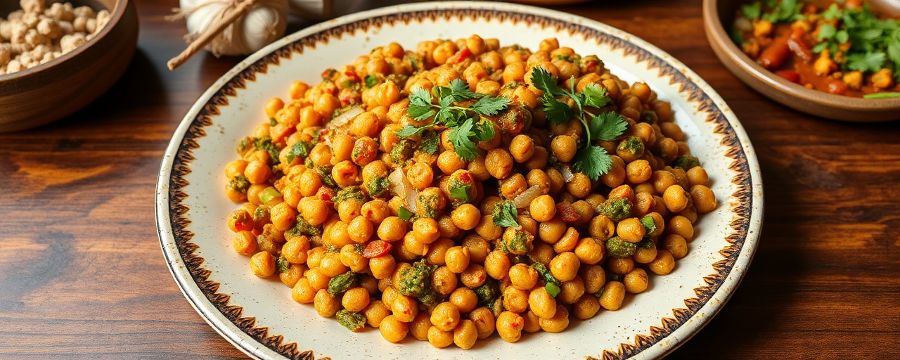 Ethiopian Spiced Chickpea and Collard Green Wot