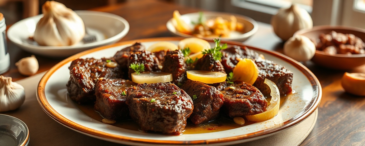 Fire-Roasted Tamarind Peanut Short Ribs