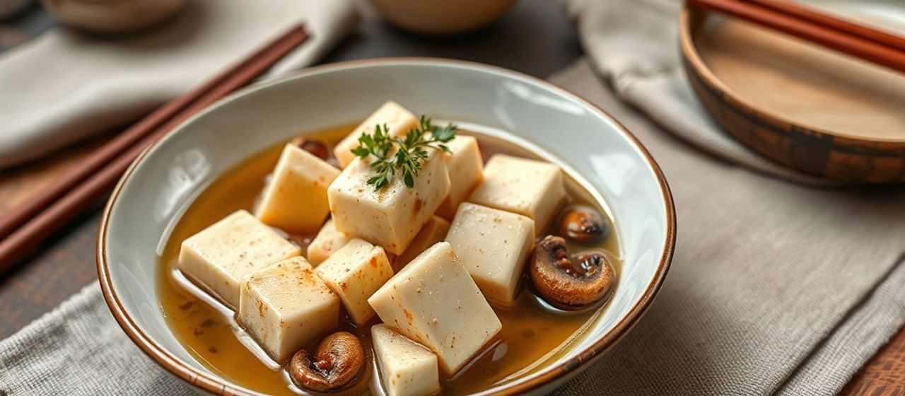 Five-Spice Tofu and Mushroom Simmer