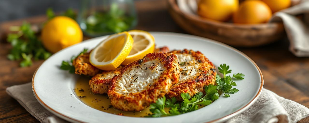 Flash-Fried Baharat Chicken with Preserved Lemon & Herb Salad