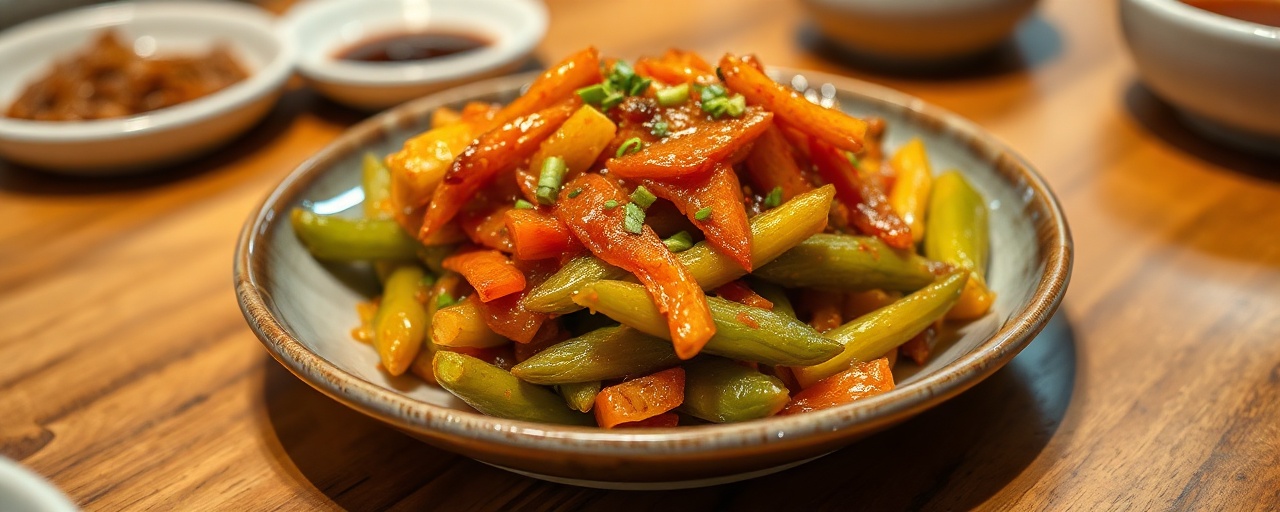 Flash-Fried Gochujang Jackfruit (매운 잭프루트 볶음)