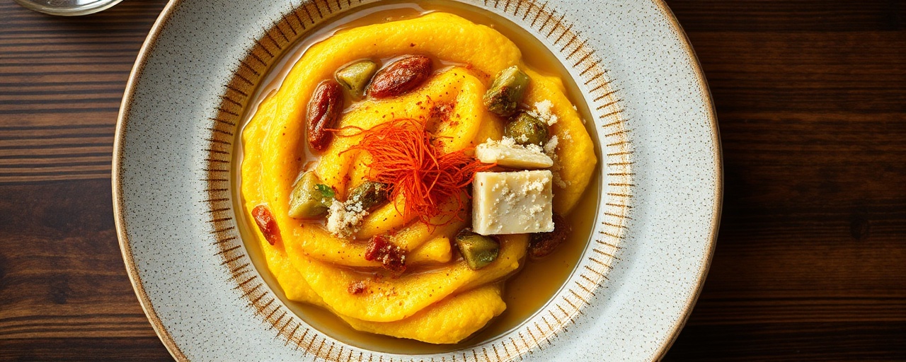 Fritelle di Polenta e Zafferano