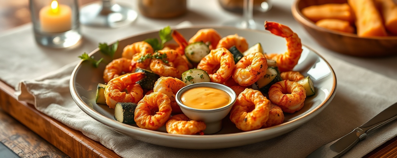 Fritto Misto Piccante con Aioli al Gochujang alla Calabrese