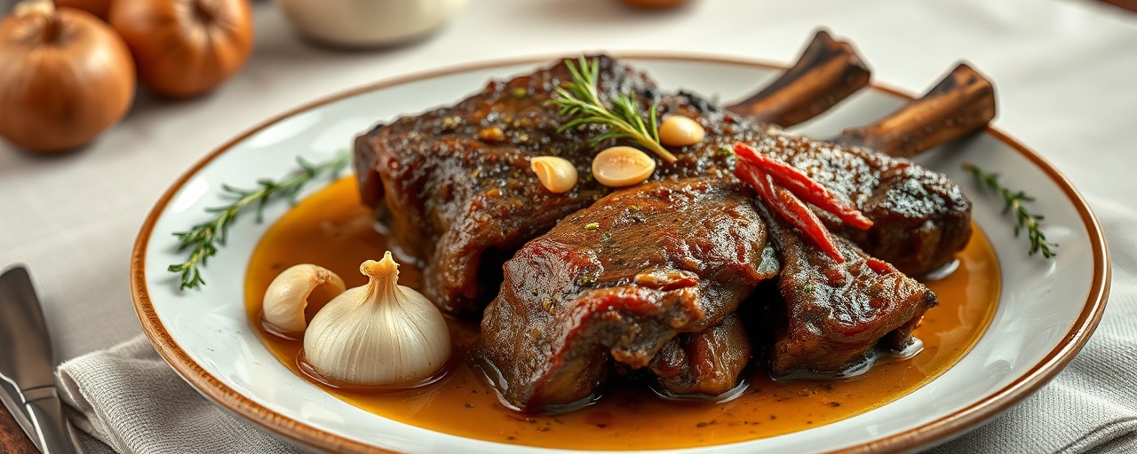 Fırında Kısa Kaburga (Slow-Roasted Short Rib)