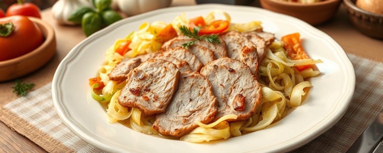 Fűszeres Káposztás Sertéslapkák (Spiced Cabbage Pork Slices)