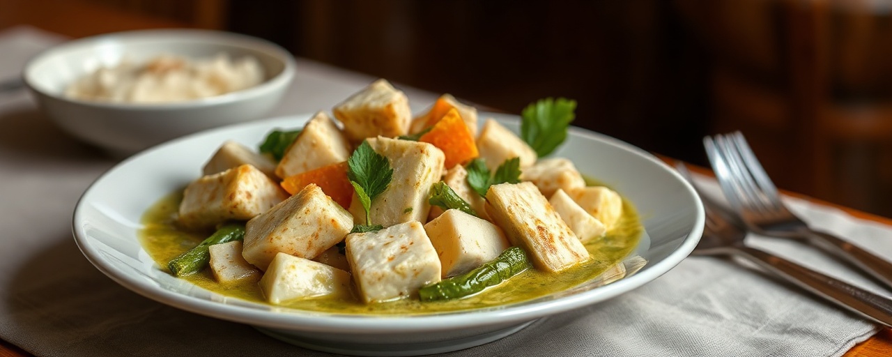 Gaeng Keow Wan Gai Tofu