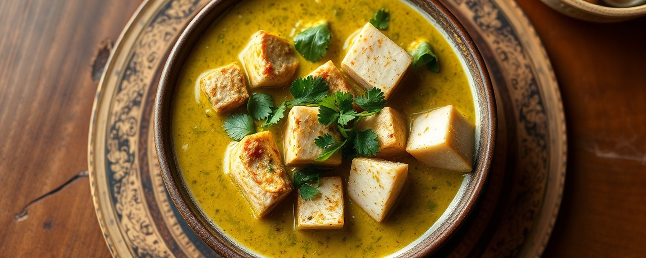 Gaeng Keow Wan Gai Tofu