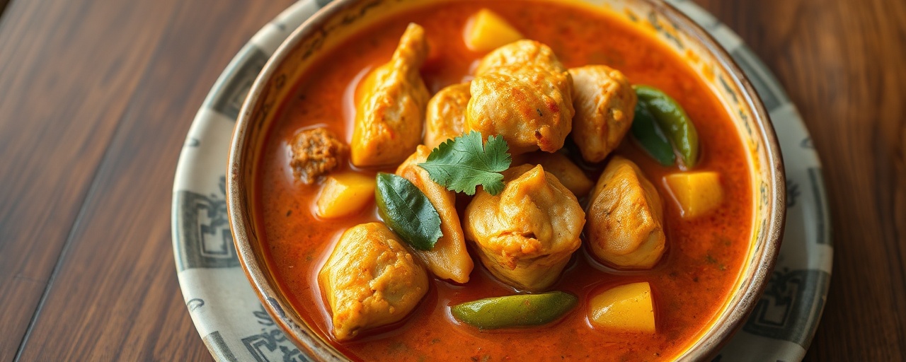 Gaeng Ped Bua Teenee Gai