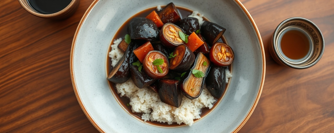 Gaji Jangjorim (Slow-Braised Eggplant)
