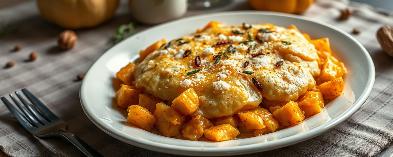 Gebackene Kokosnuss-Kürbis-Plätzchen