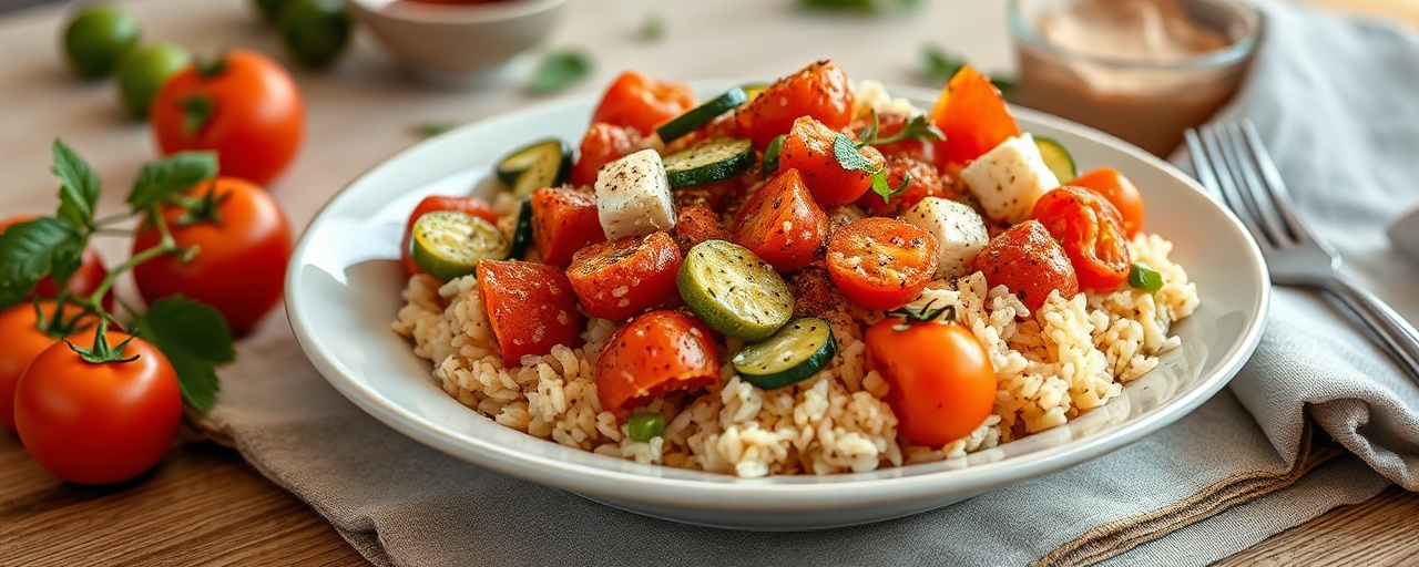Gemista me Krema Feta