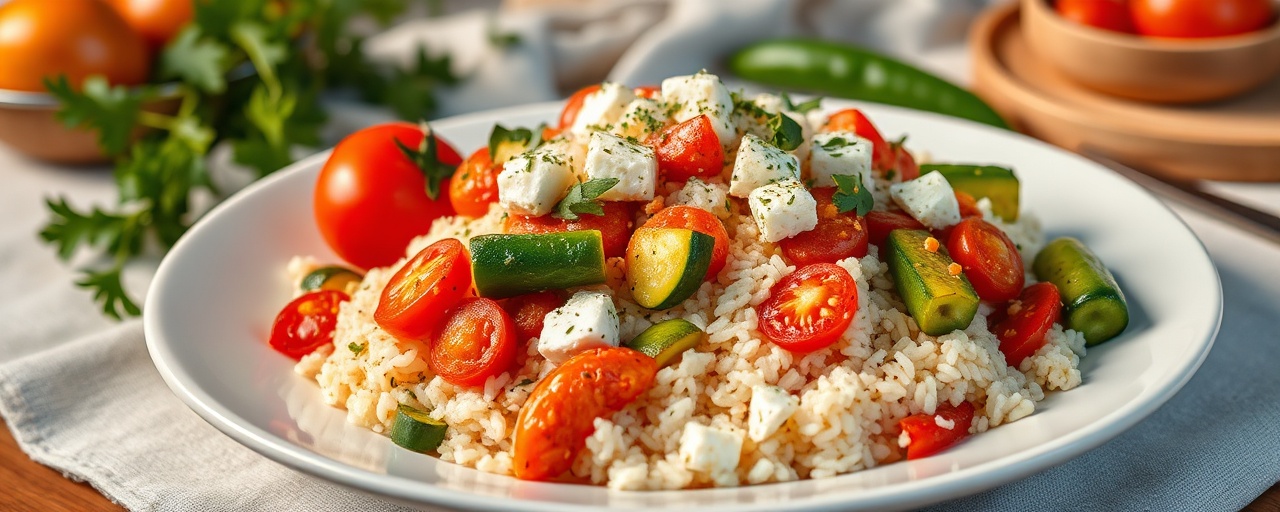Gemista me Krema Feta