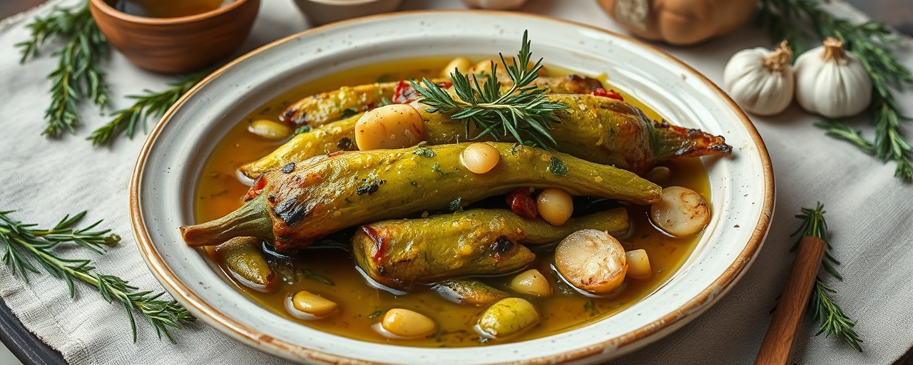 Giacafrutto Arrosto con Verdure Mediterranee