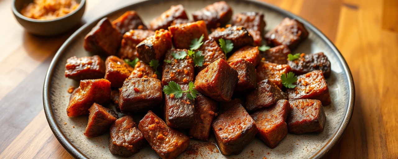 Goan Chili-Garlic Flash-Fried Short Ribs