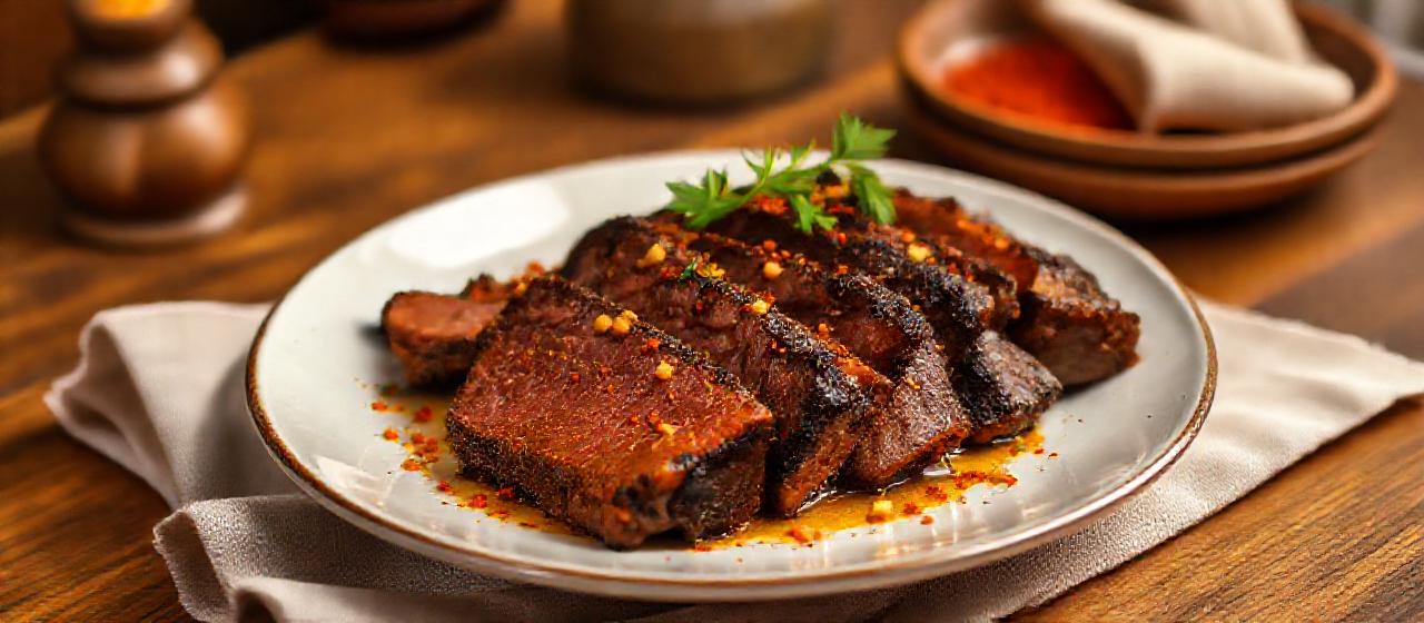 Goan Chili-Garlic Flash-Fried Short Ribs