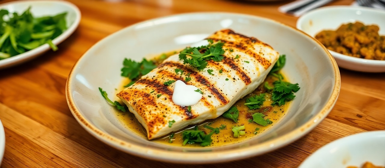 Goan Miso & Spiced Grilled Snapper