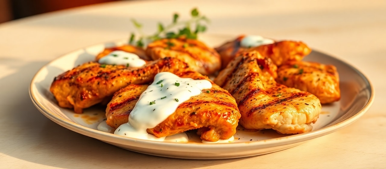 Grilled Hungarian Paprika Chicken with Sumac-Yogurt Marinade