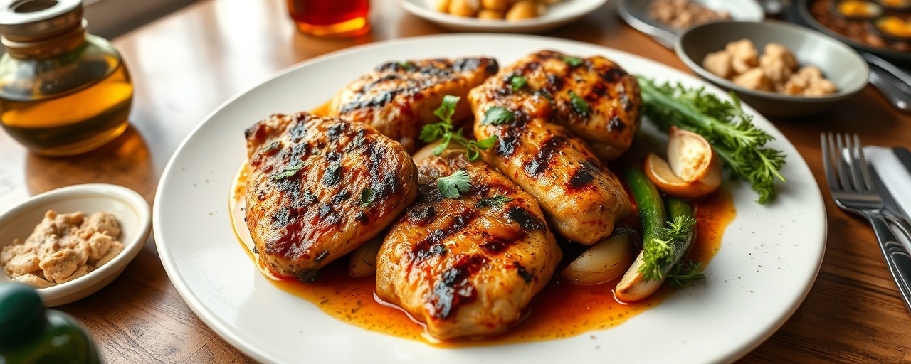 Grilled Portuguese Peri-Chipotle Chicken