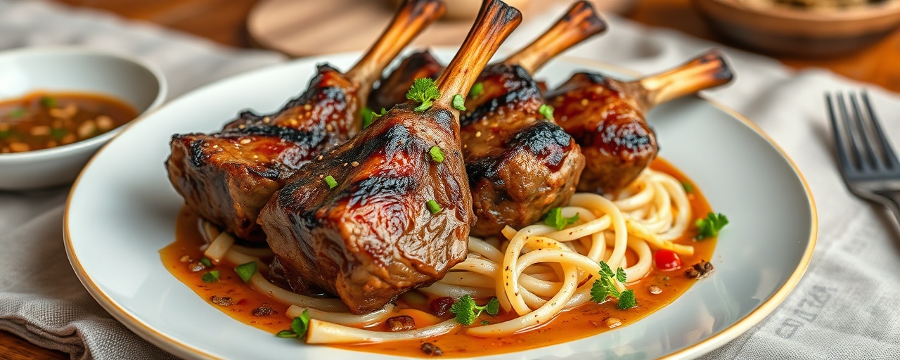 Grilled Sichuan Cumin Lamb Shank
