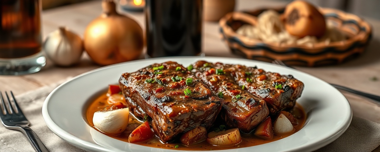 Grillowane Żeberka po Krakowsku