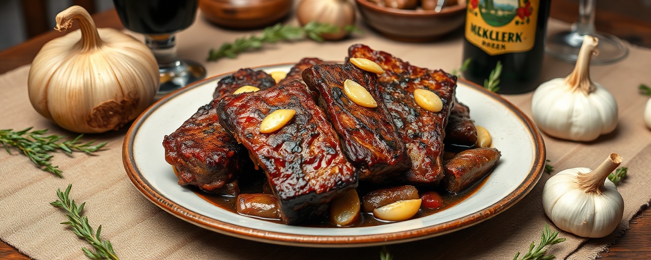 Grillowane Żeberka po Krakowsku