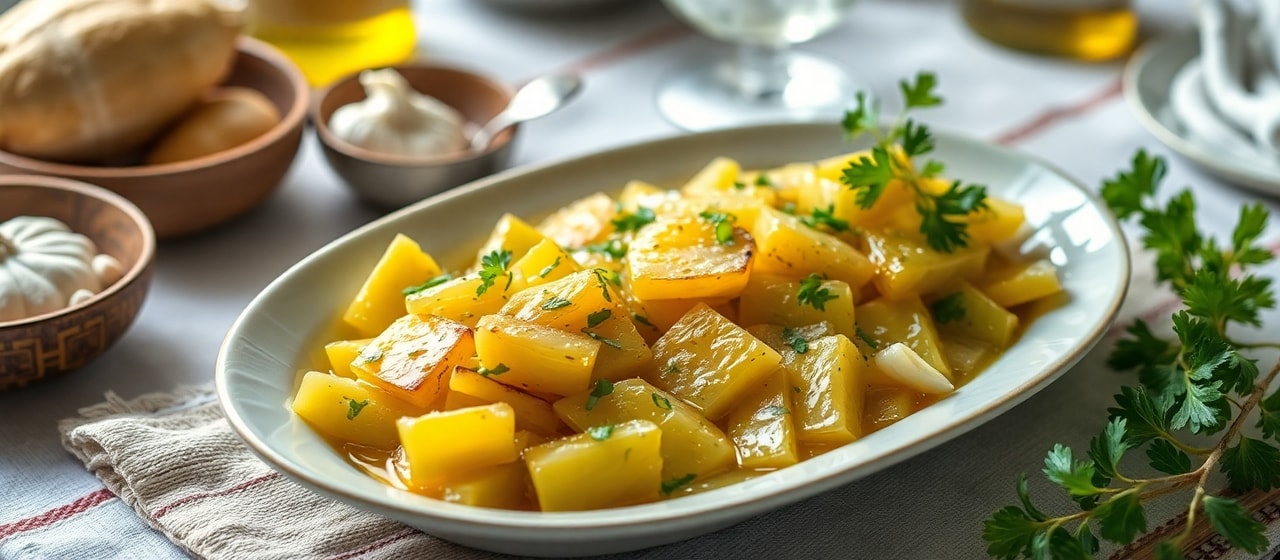 Grilovaný Jackfruit s Česnekovou a Kmínovou Marinádou