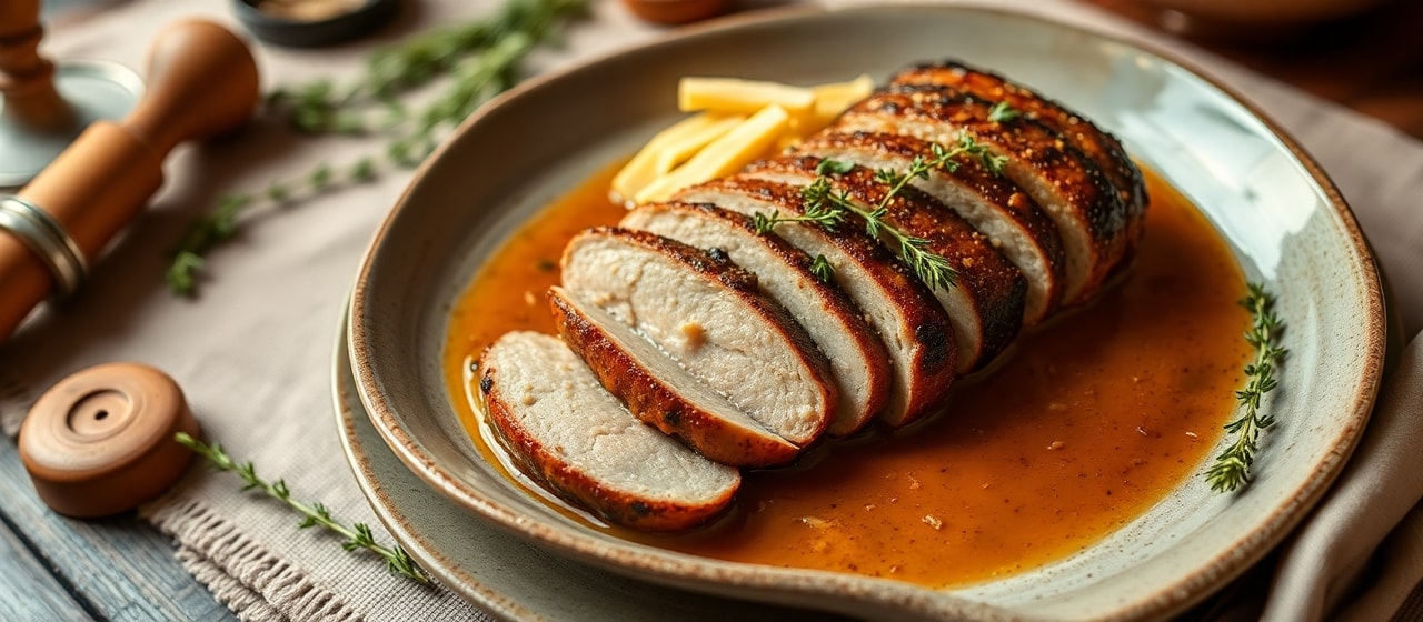 Grilovaná Vepřová Panenka s Chipotle a Kmínem (Grilled Pork Tenderloin with Chipotle and Caraway)