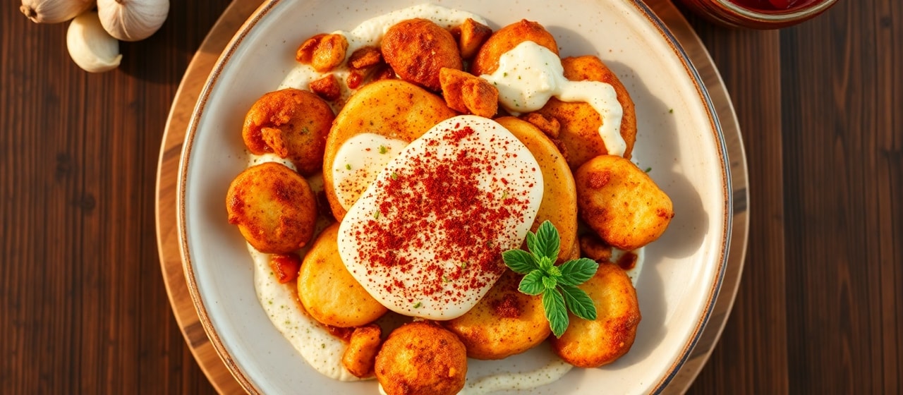 Halloumi Makli bil Tahini wa Sumac