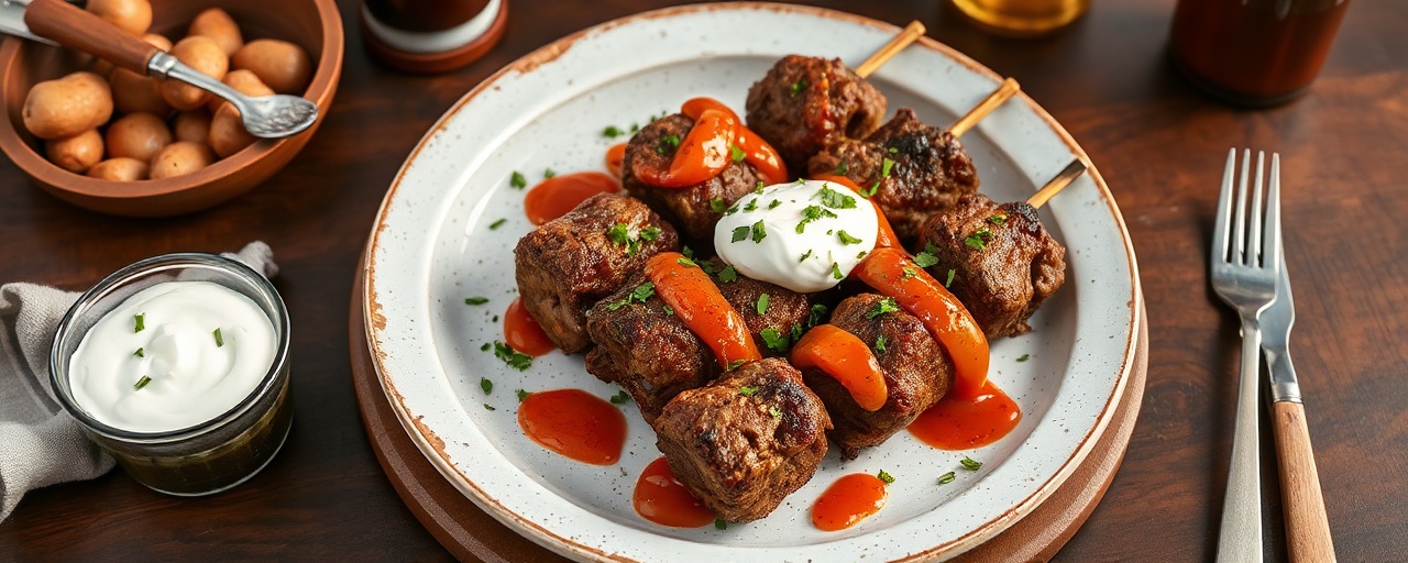 Harissa & Apricot Lamb Sosaties (Tandoor Style)