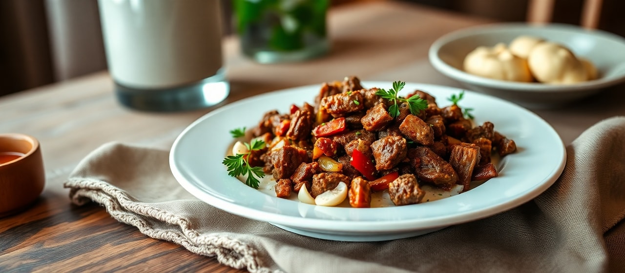 Harissa-Spiced Lamb Tibs