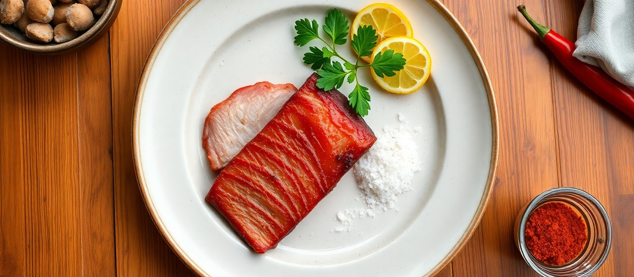 Hungarian Lemongrass Cured Pork Belly