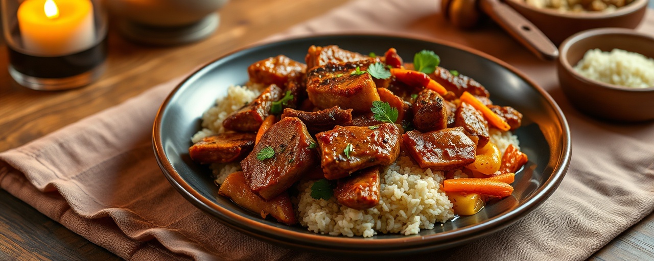 Indian Spiced Duck Stir-Fry