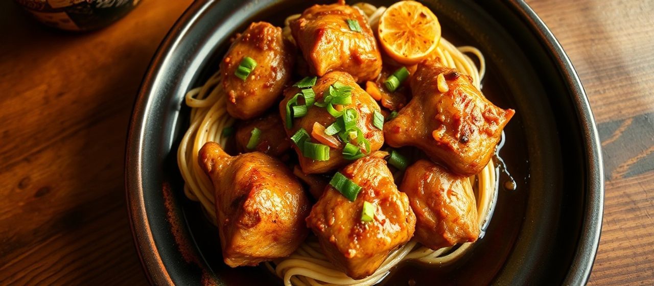 Inihaw na Manok sa Kardamono at Calamansi