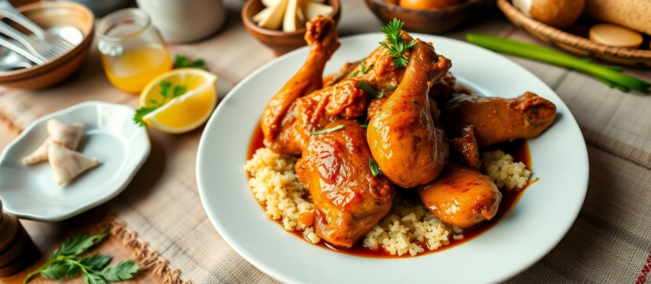 Inihaw na Manok sa Kardamono at Calamansi
