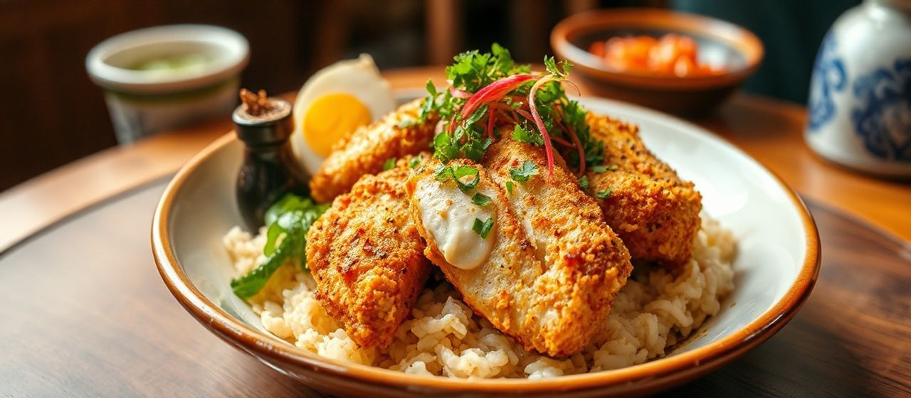 Japanese Chicken Katsu Donburi