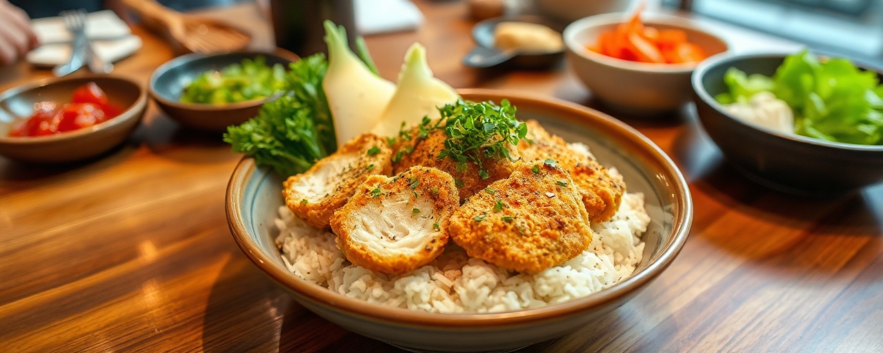 Japanese Chicken Katsu Donburi